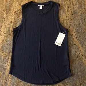 Athleta breezy tank camisole navy nwt
